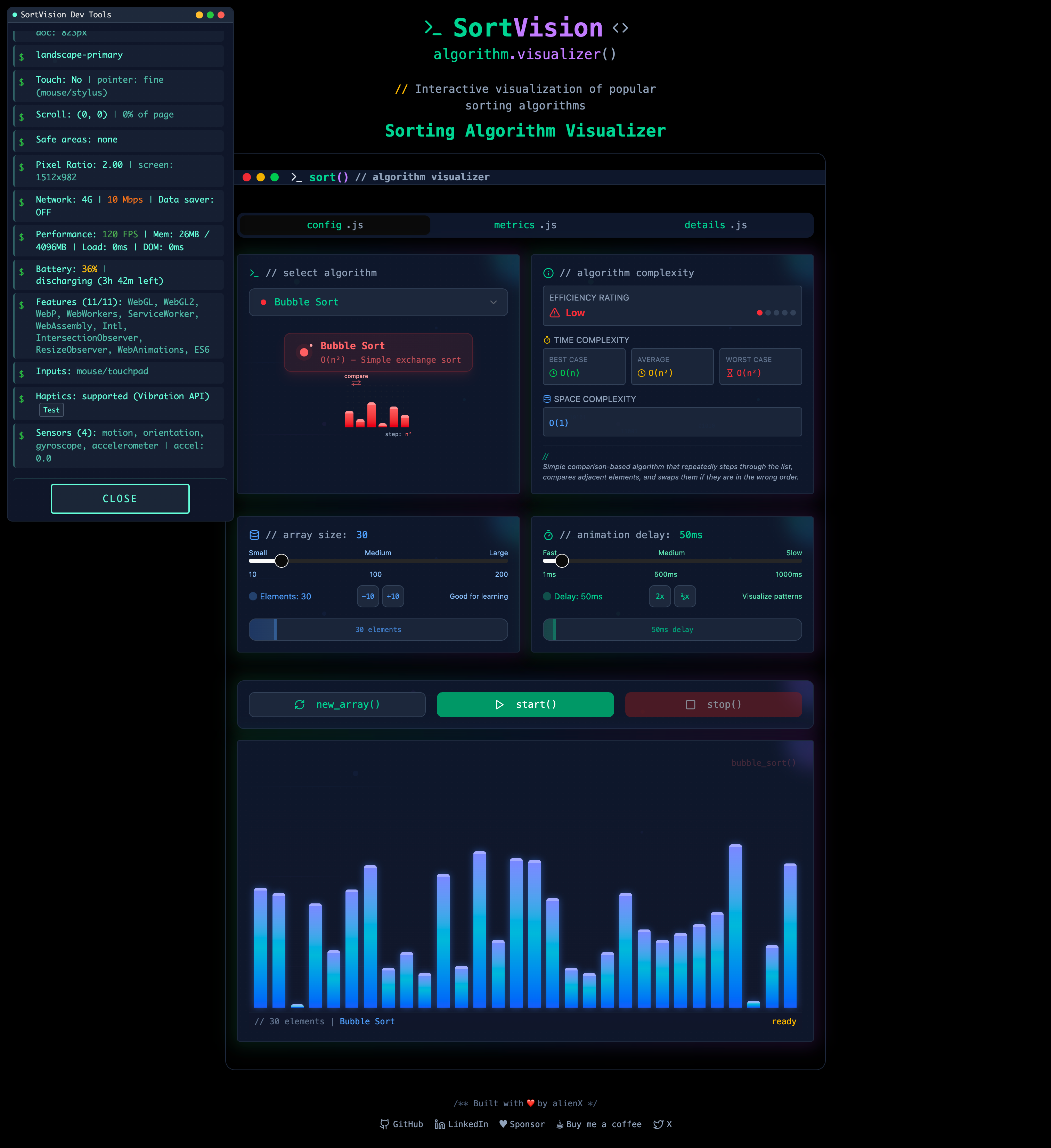 DevTools Performance Monitoring