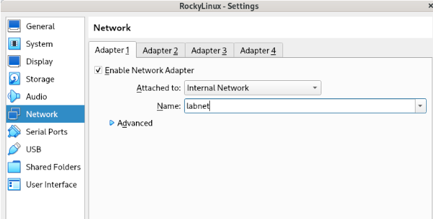 Rocky adapter set to labnet