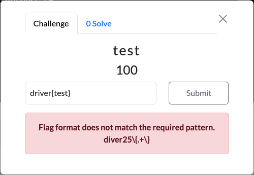 Challenge Validation