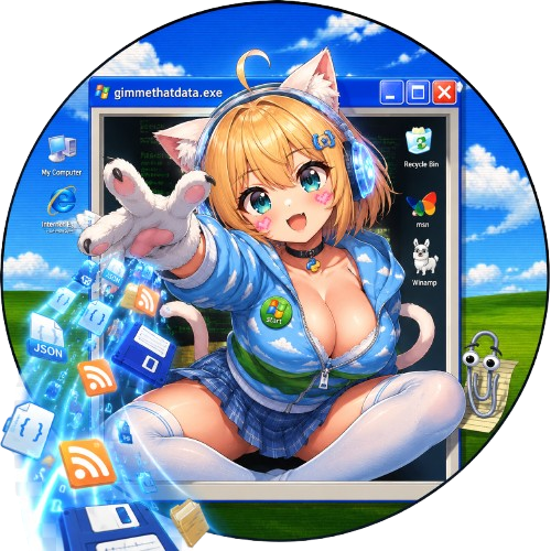 gimmethatdata mascot