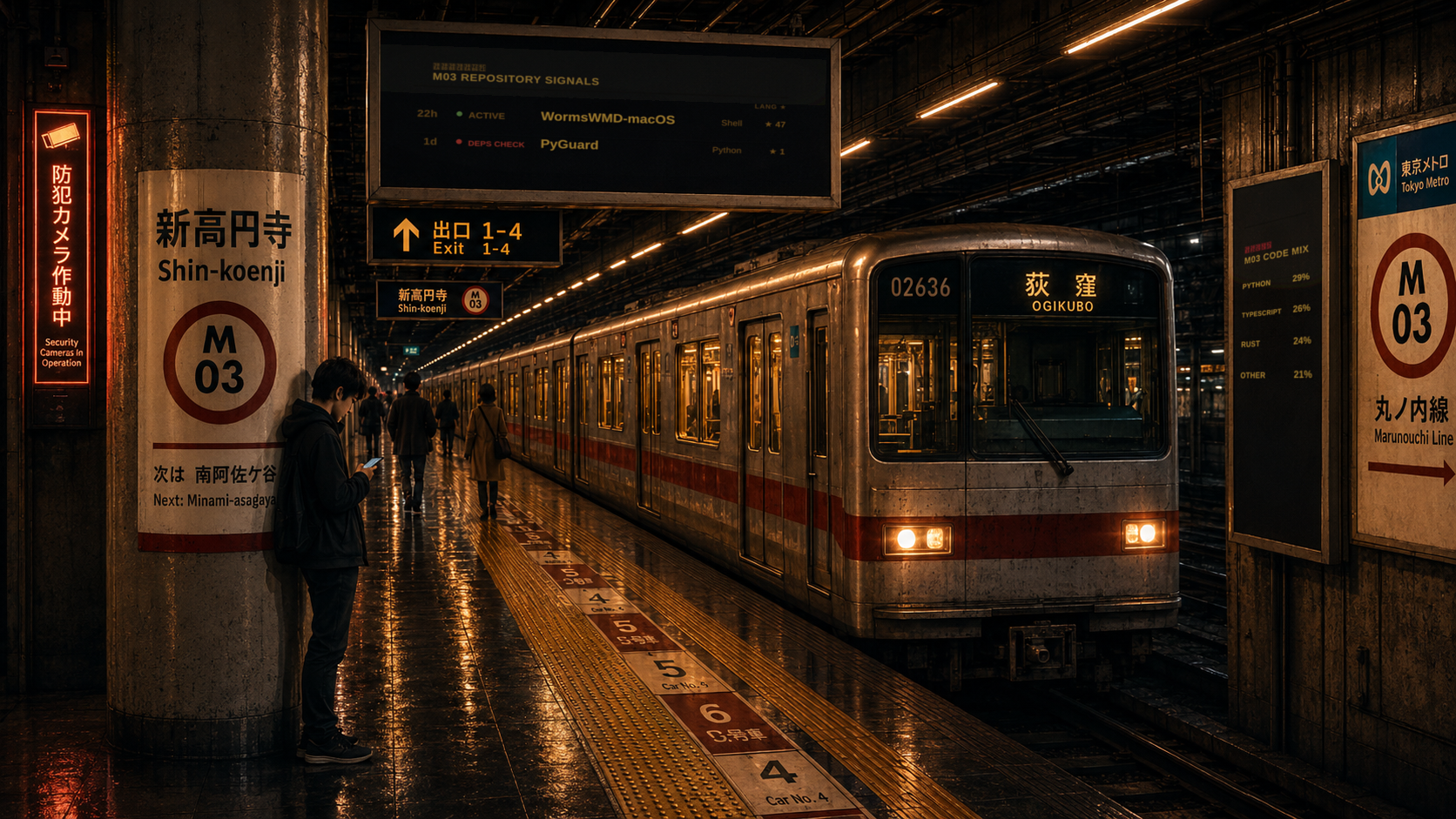 Repository Signals subway scene