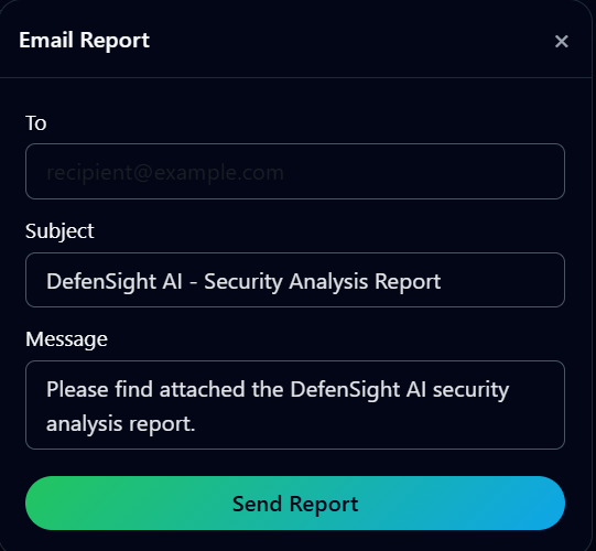 Email Report