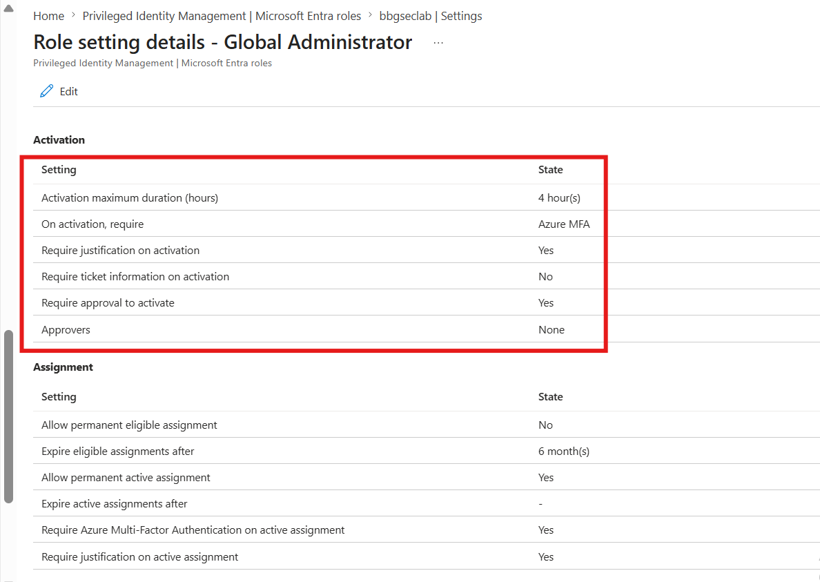Global Admin 设置