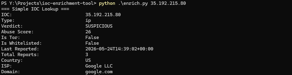 IP Lookup