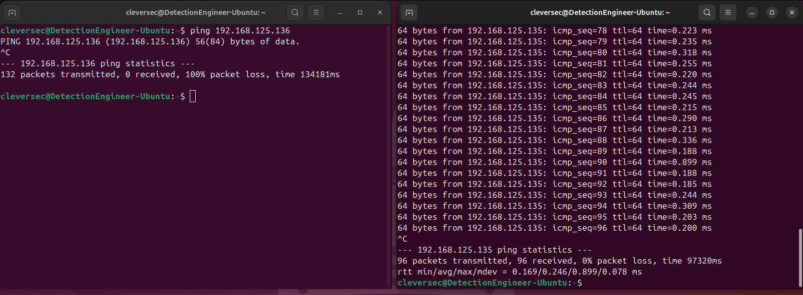 Ubuntu Ping 失败