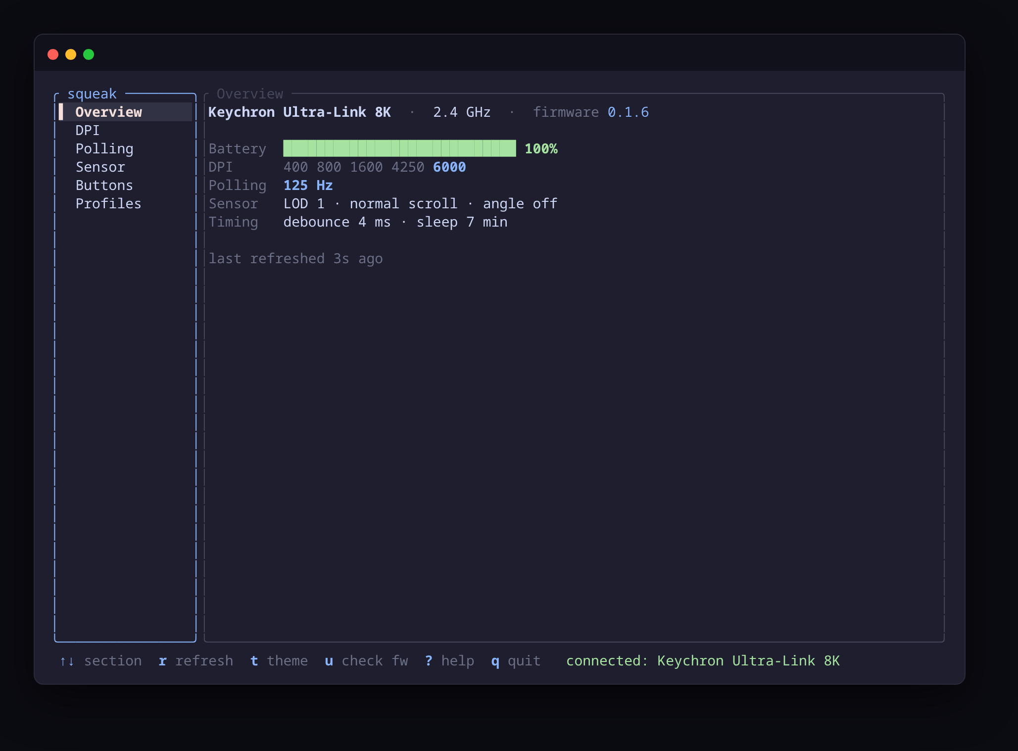 squeak terminal UI