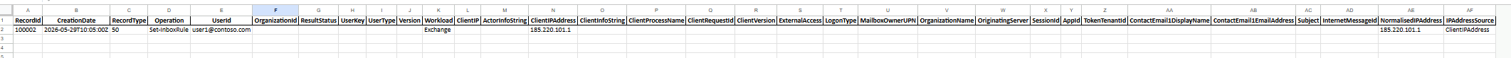 Exchange Investigation
