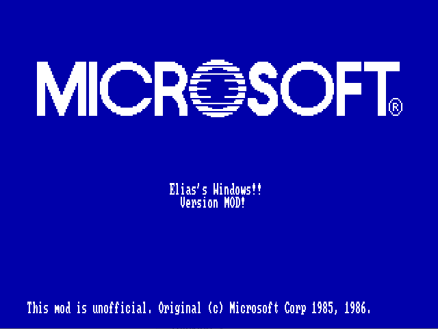 Elias's Windows splash booting in DOSBox-X