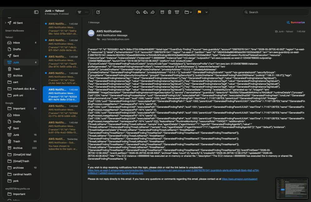 Multiple Alerts Inbox