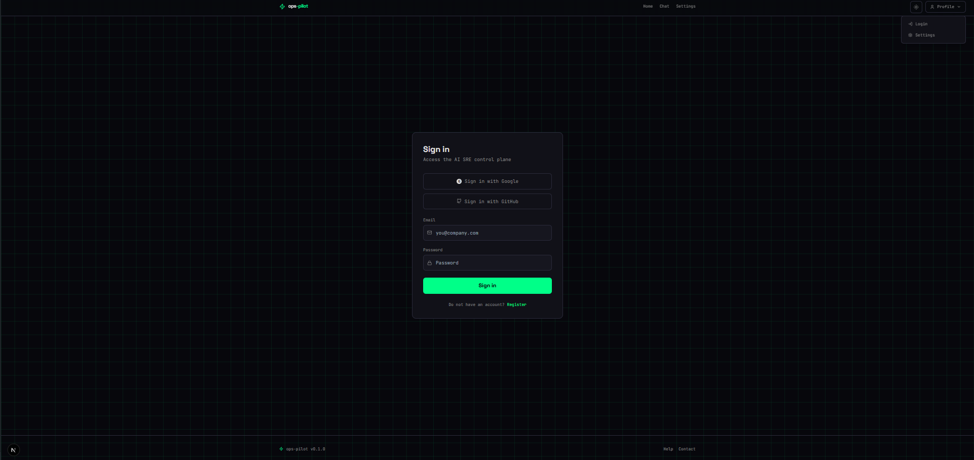 Login