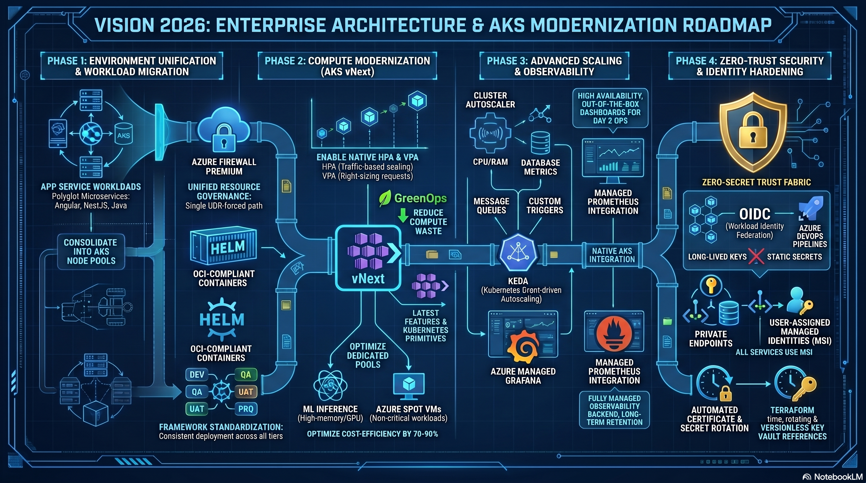 2026 Enterprise Architecture AKS Modernization Roadmap
