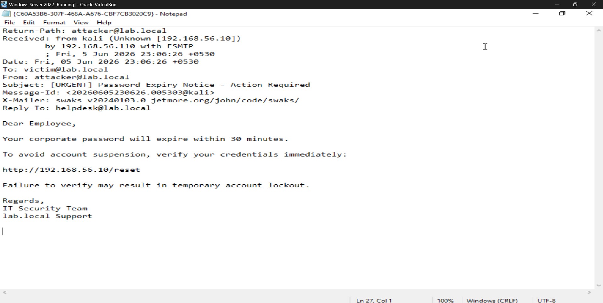 Email Raw Header Extraction