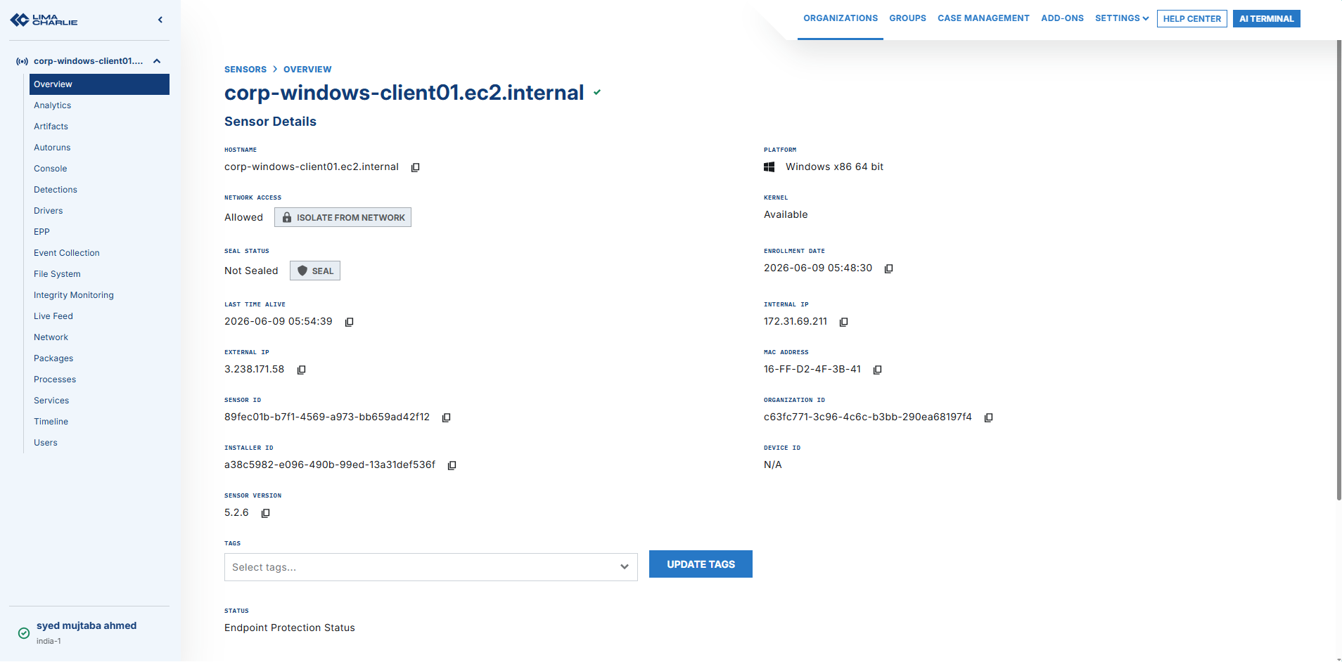 Endpoint Pre-Isolation
