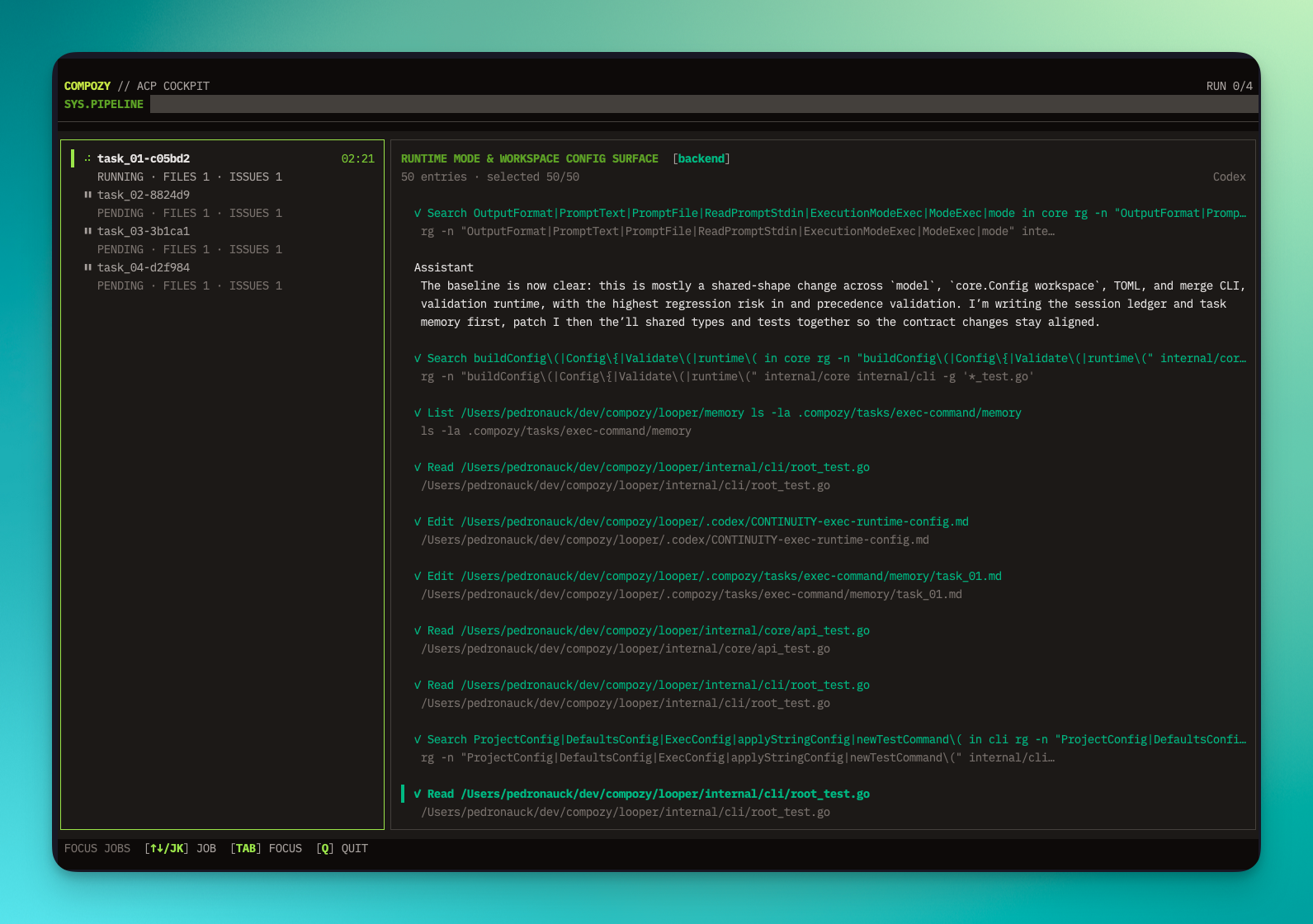 Compozy Agent Loop