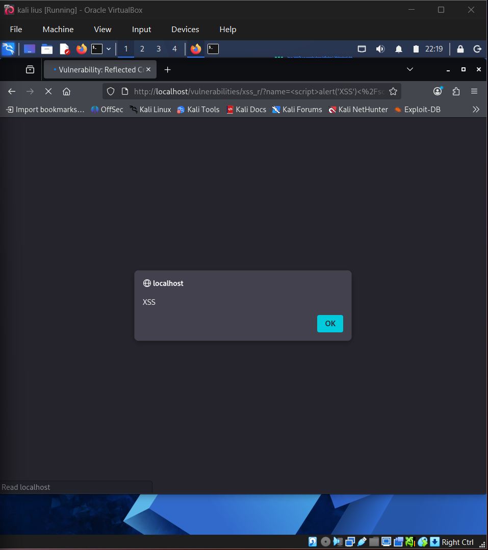 Reflected XSS Alert