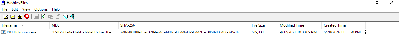 Hash Values