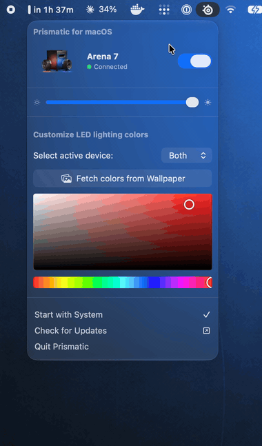Prismatic in action