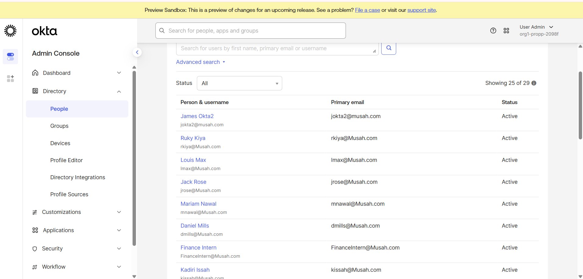 Active Directory 用户