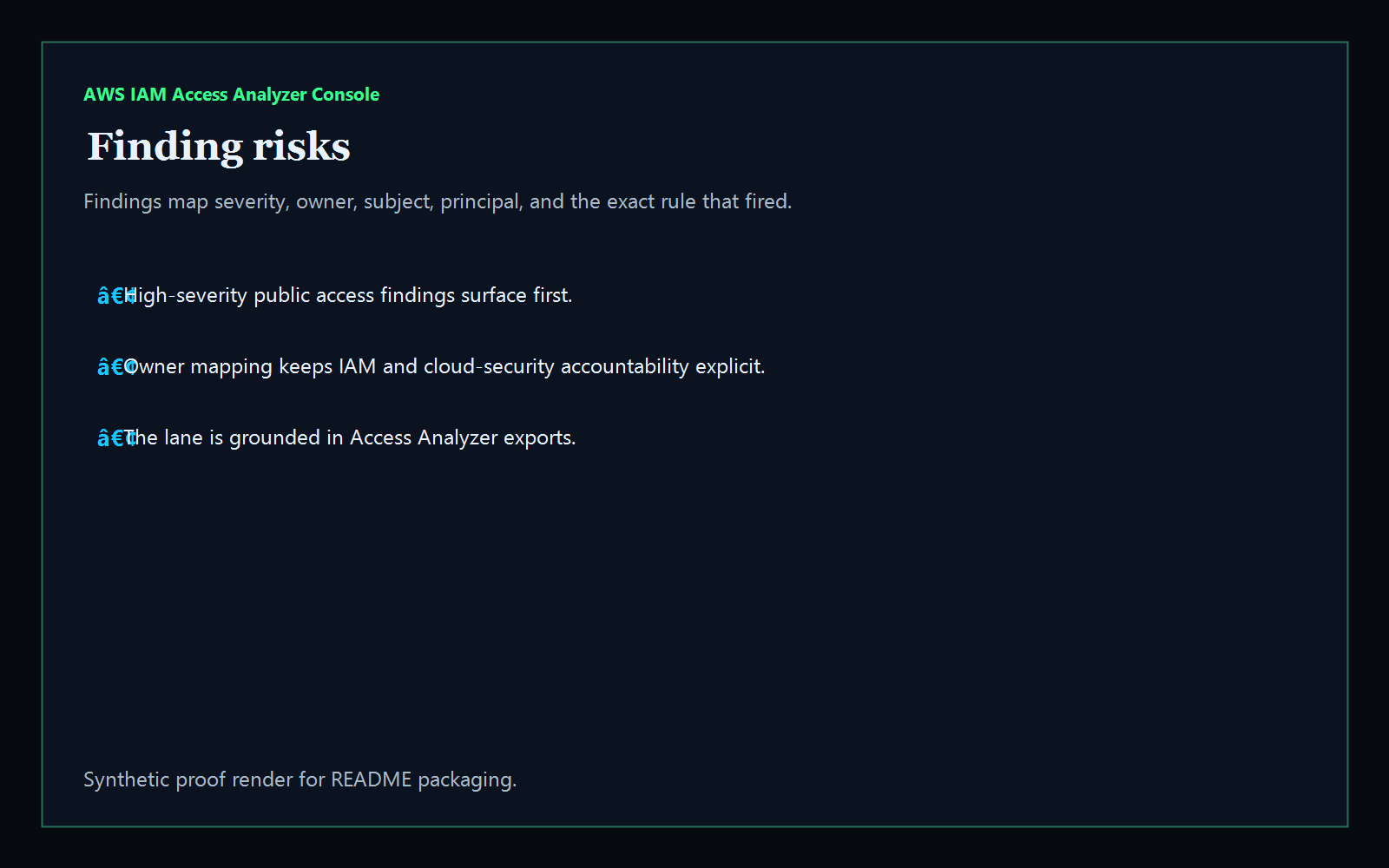 Finding risks