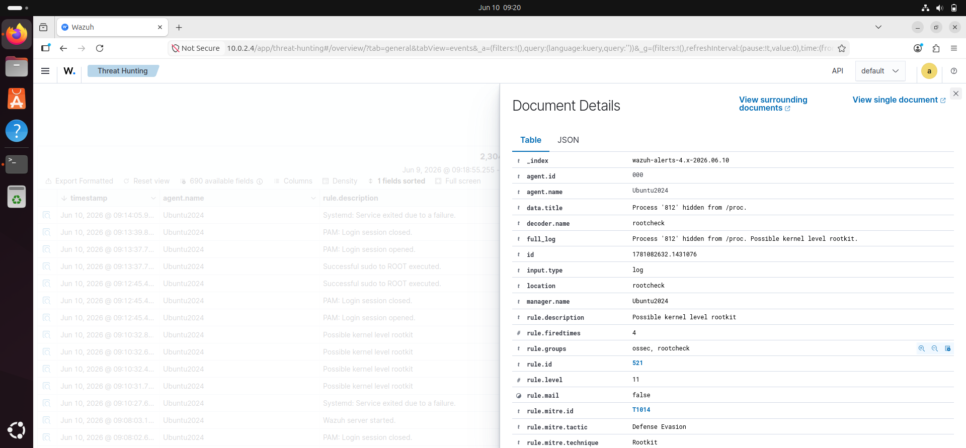 Rootkit Detection
