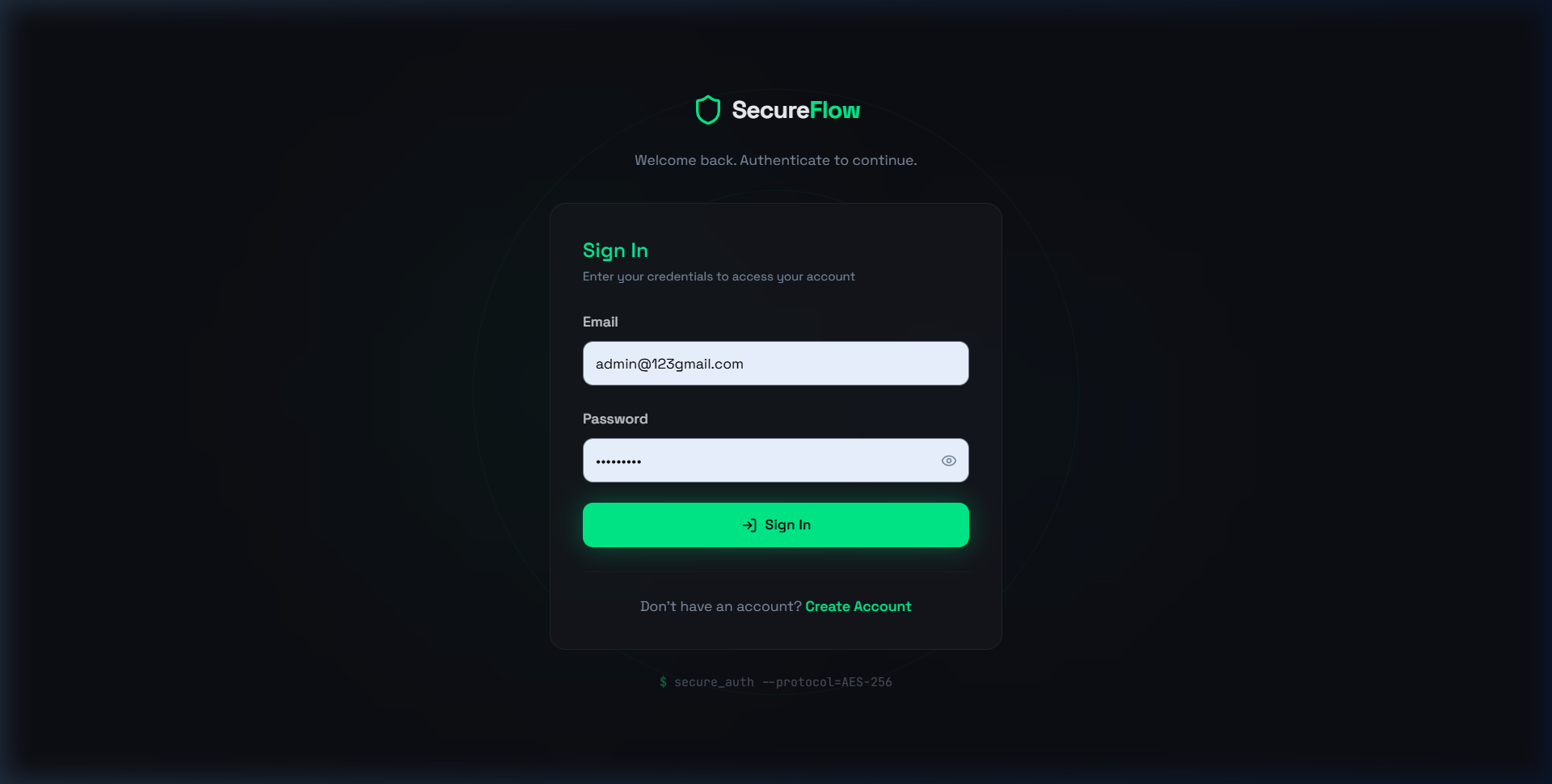 Login Page