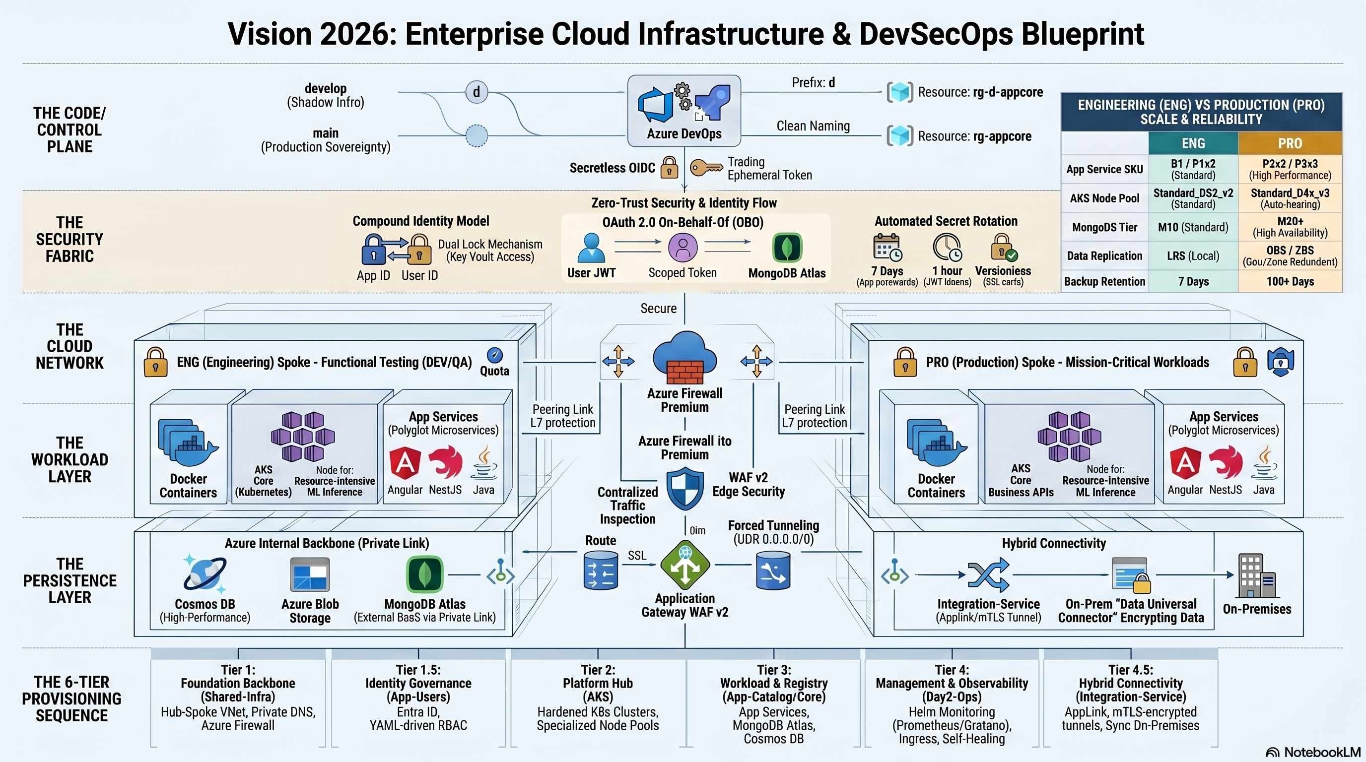 Enterprise Cloud Infrastructure Blueprint High-Level Detailed