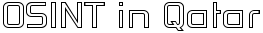 OSINT in Qatar - Legal Information Search and Open Sources