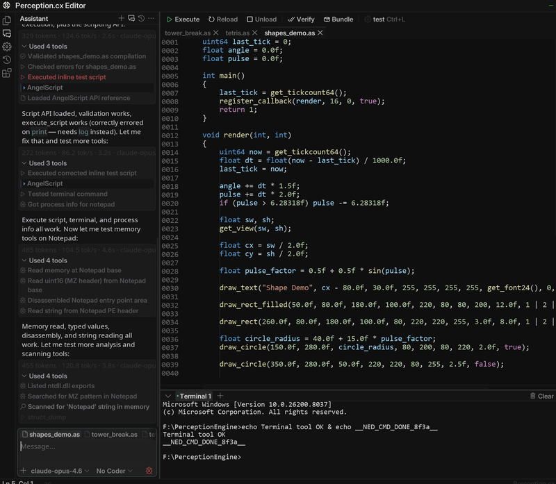 Perception IDE - RE Tools