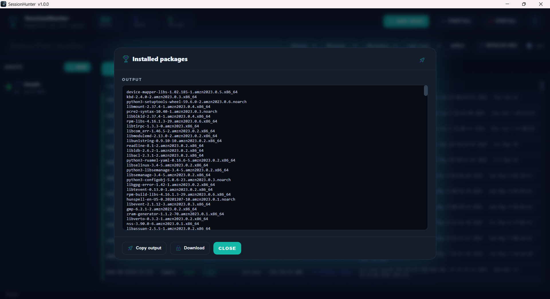 Forensics Installed Packages