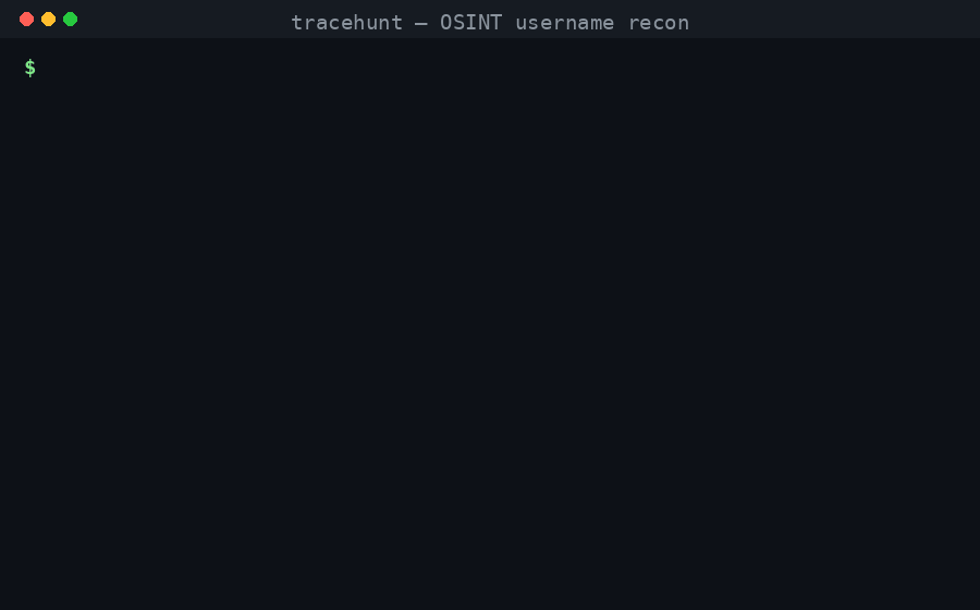 TraceHunt demo