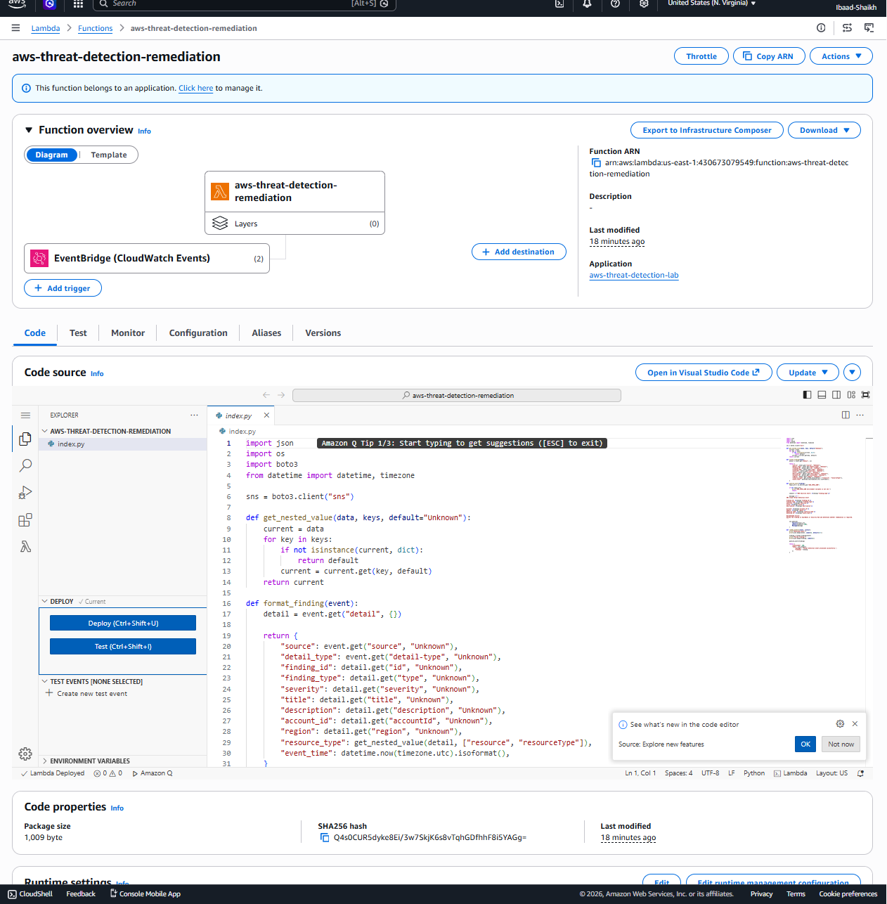 Lambda Remediation