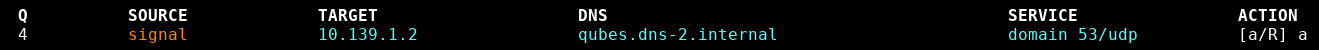 Qubes internal DNS resolver 2