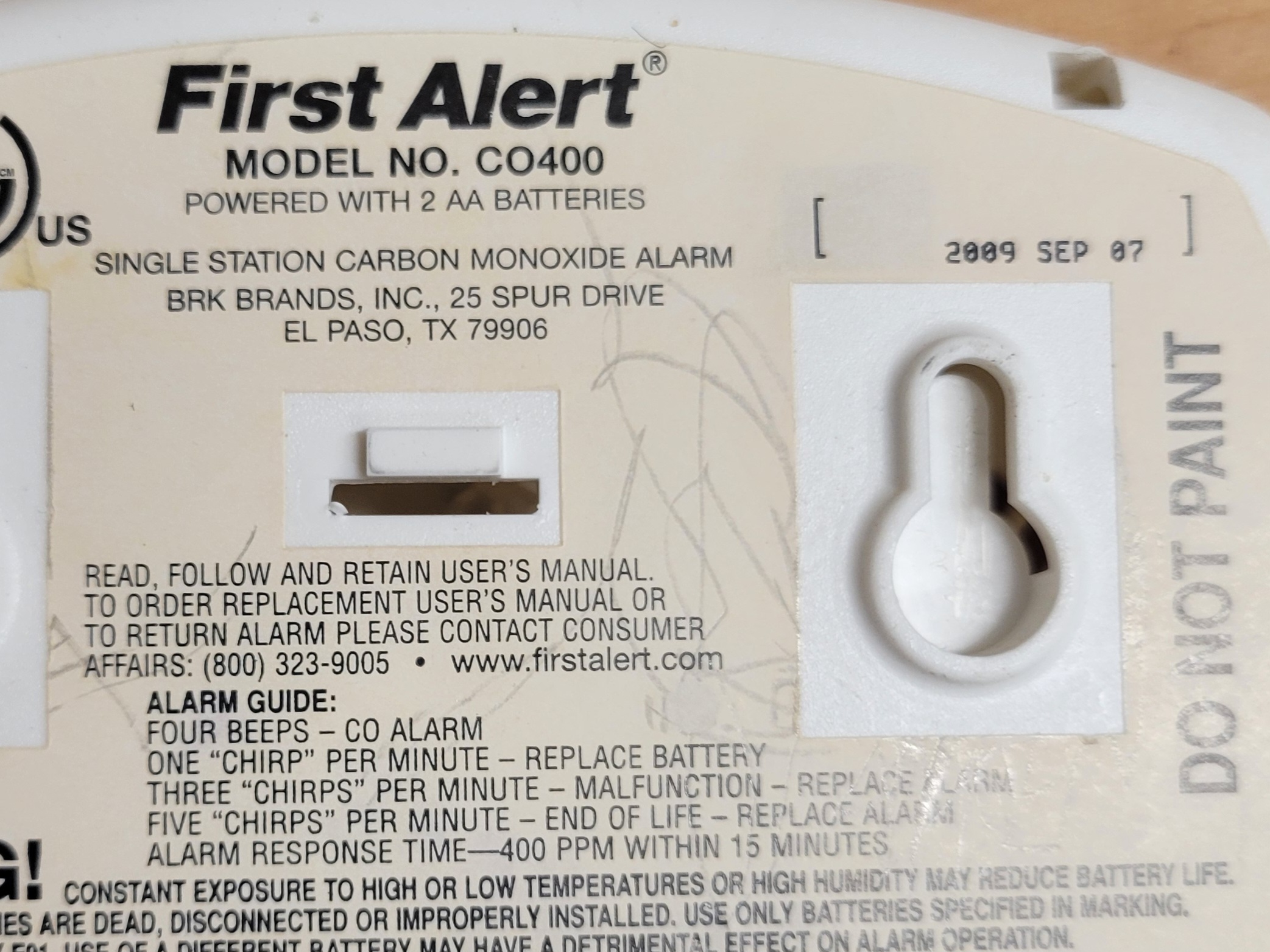 Product Label