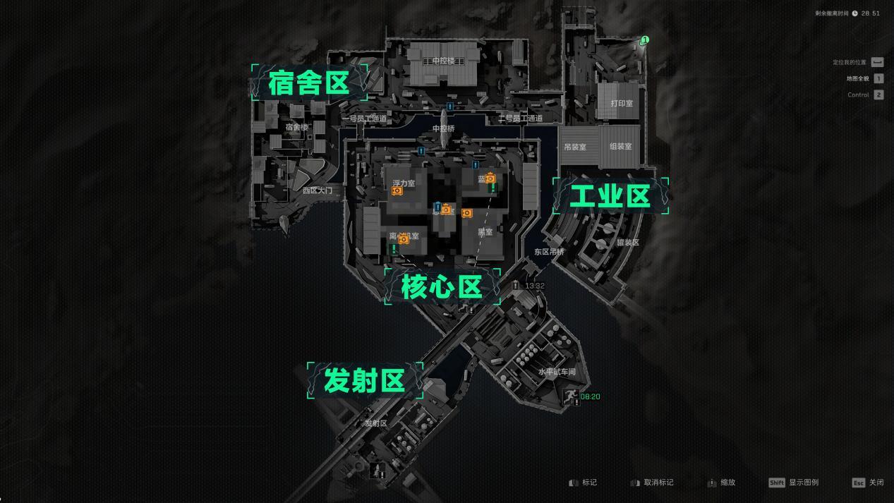 航天基地区域图