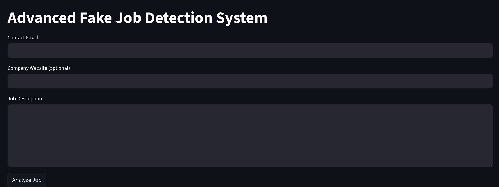 Main UI