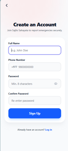 Sign Up