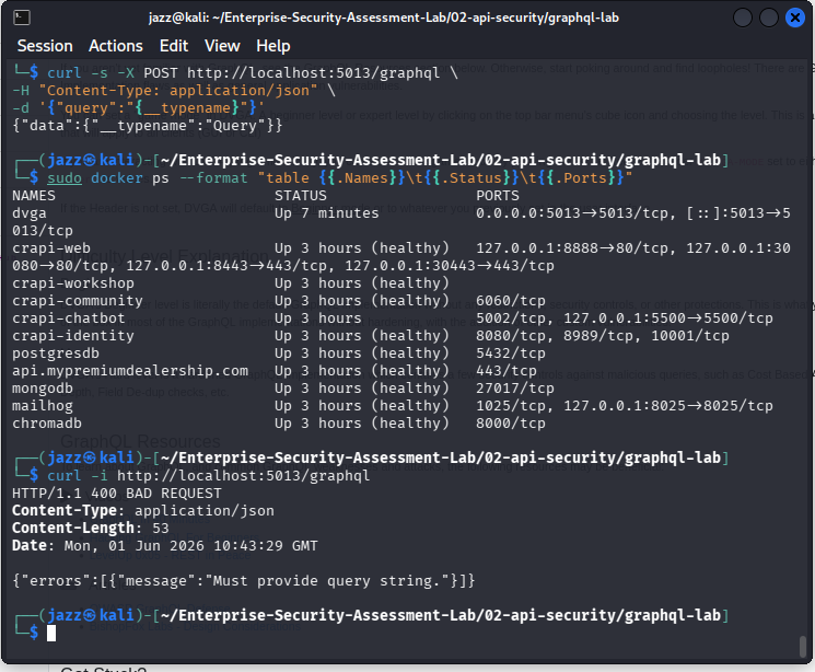 GraphQL Endpoint Alive