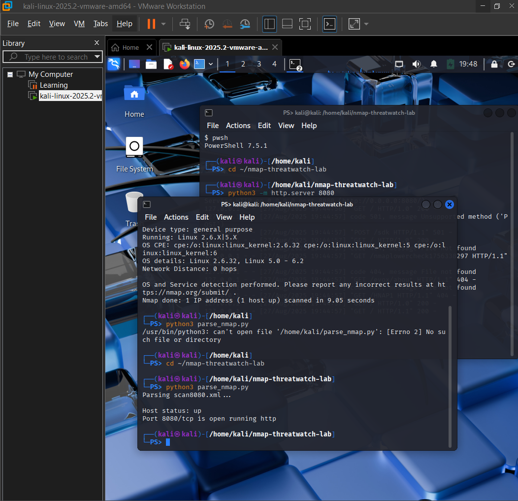 Parser Output