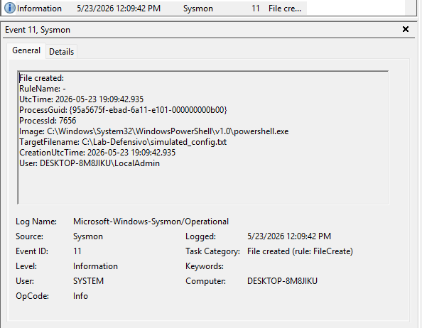File Creation Telemetry