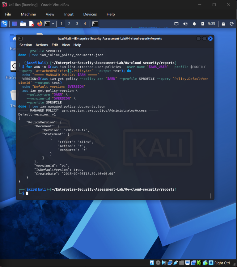 IAM Permissions Enumeration