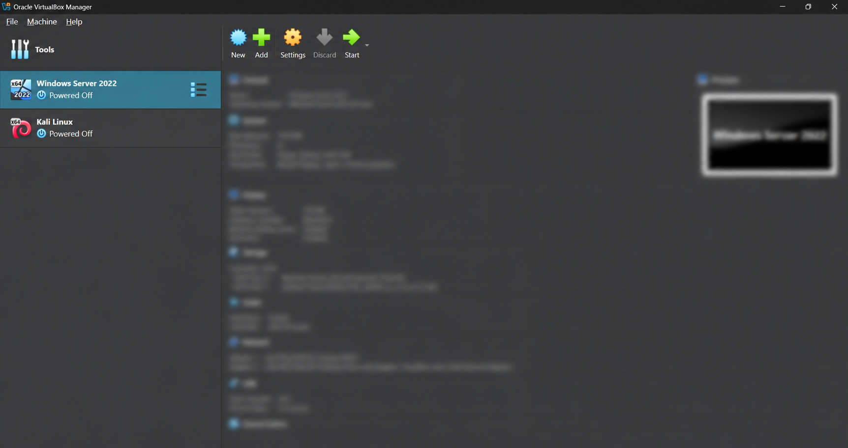 Both VMs Running