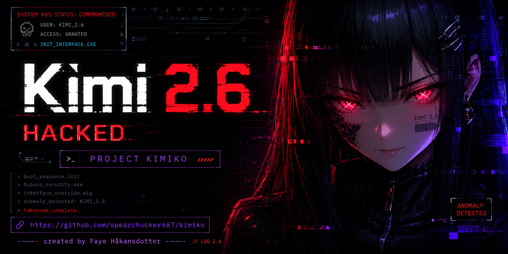 Kimiko project banner