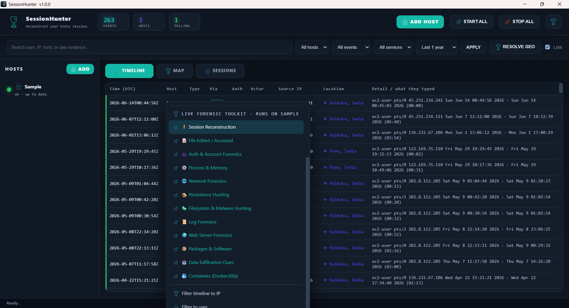 Live Forensic Toolkit