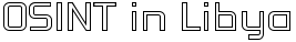 利比亚的OSINT - 法律信息搜索与公开来源