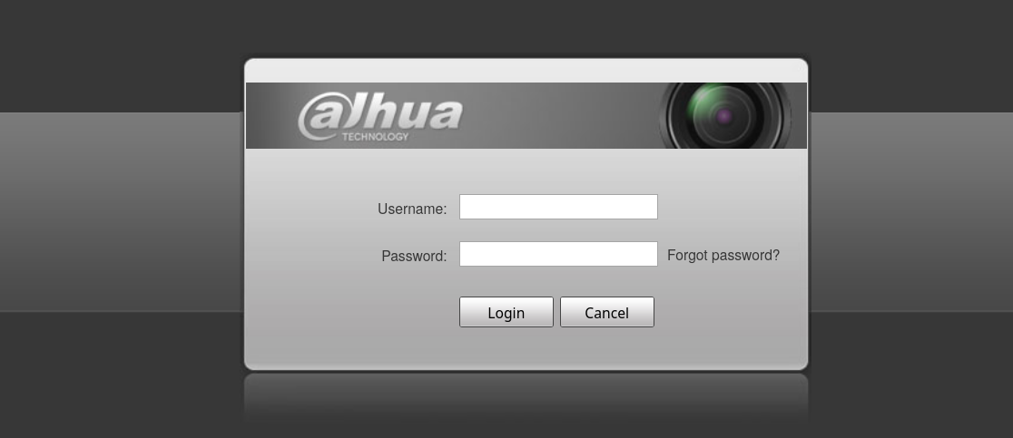dahua-login