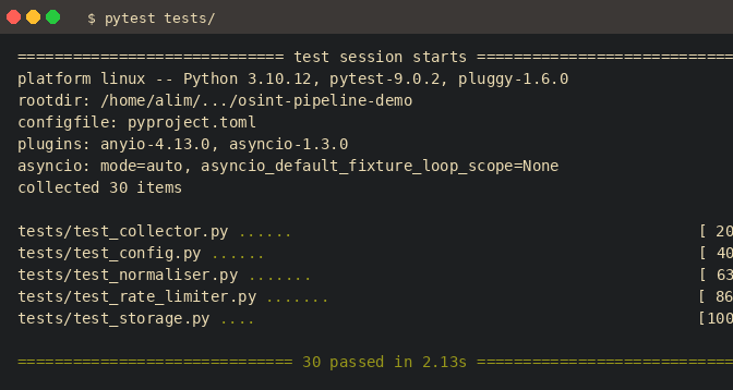 pytest 输出