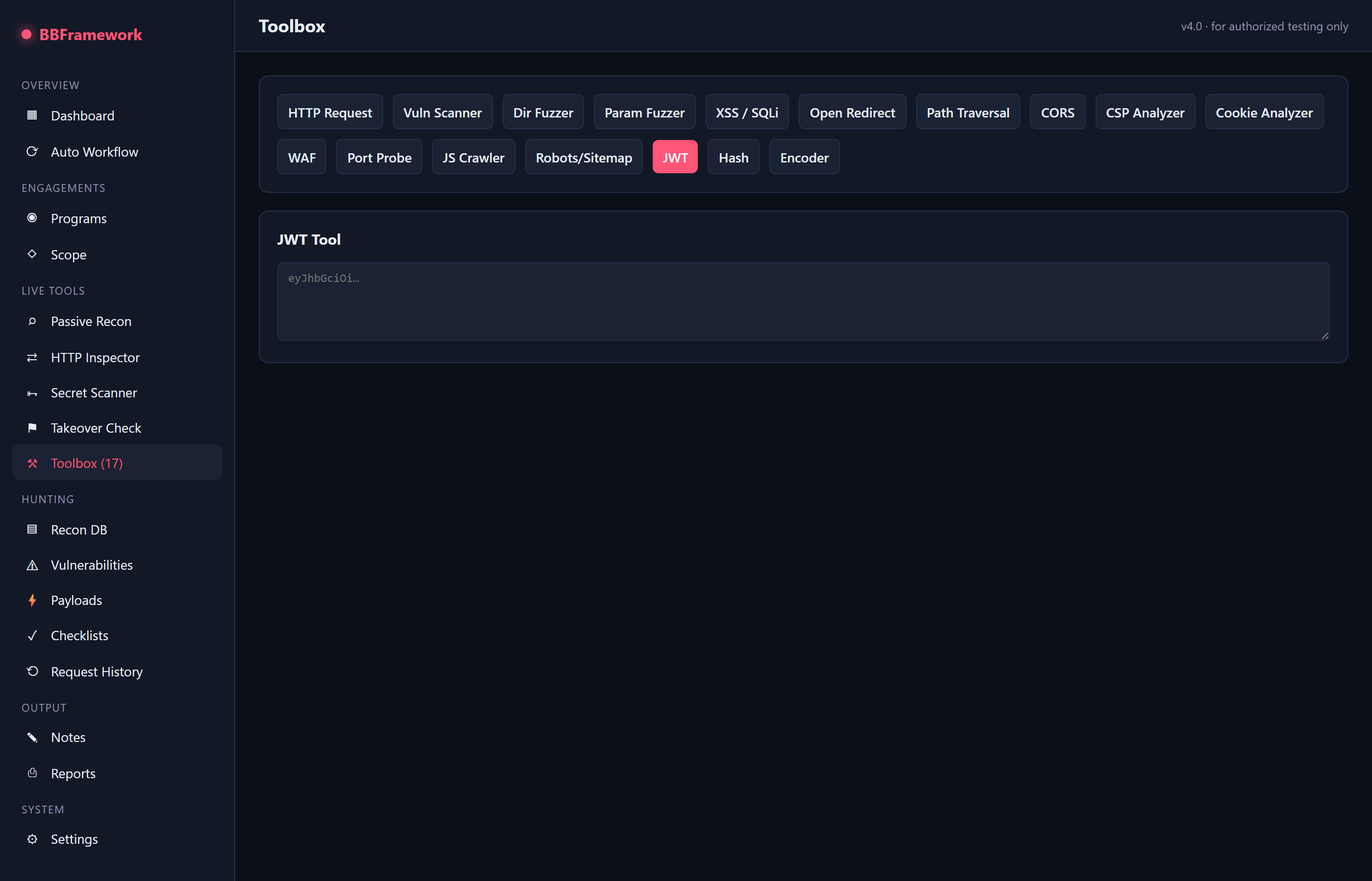 JWT Tool