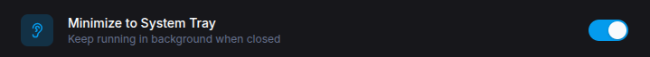 SystemTraySettings