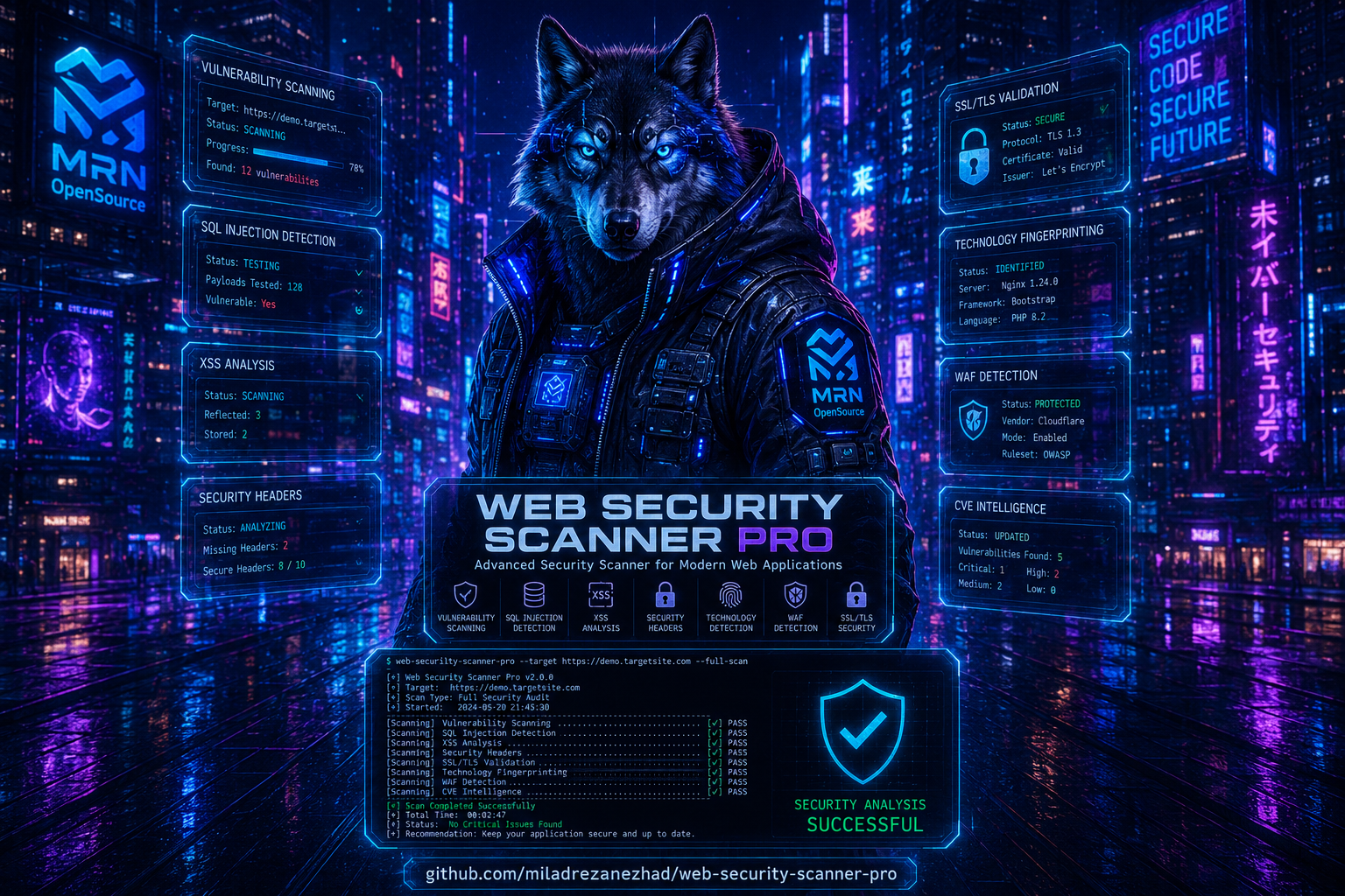 Web Security Scanner Pro